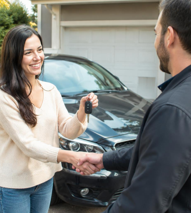 Simple and secure car selling