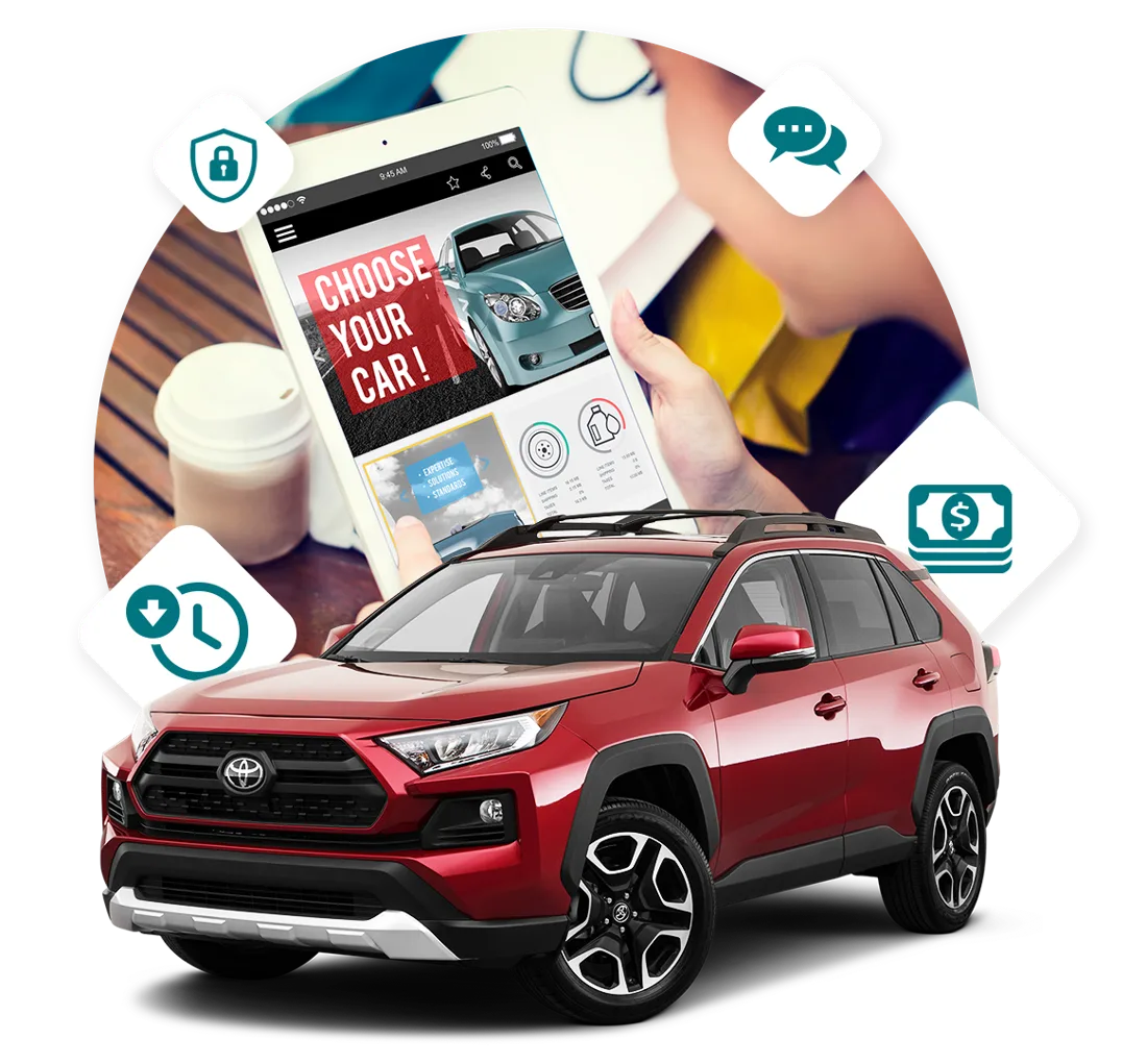 Buy a car online